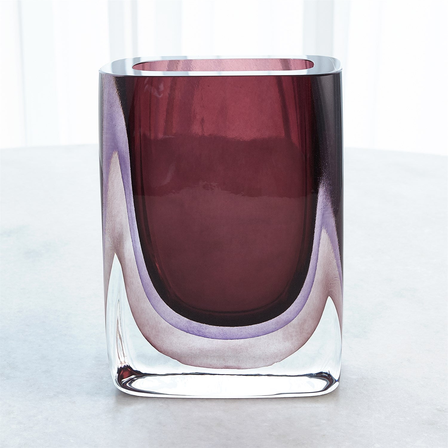 Global Views Amethyst Borealis Vase
