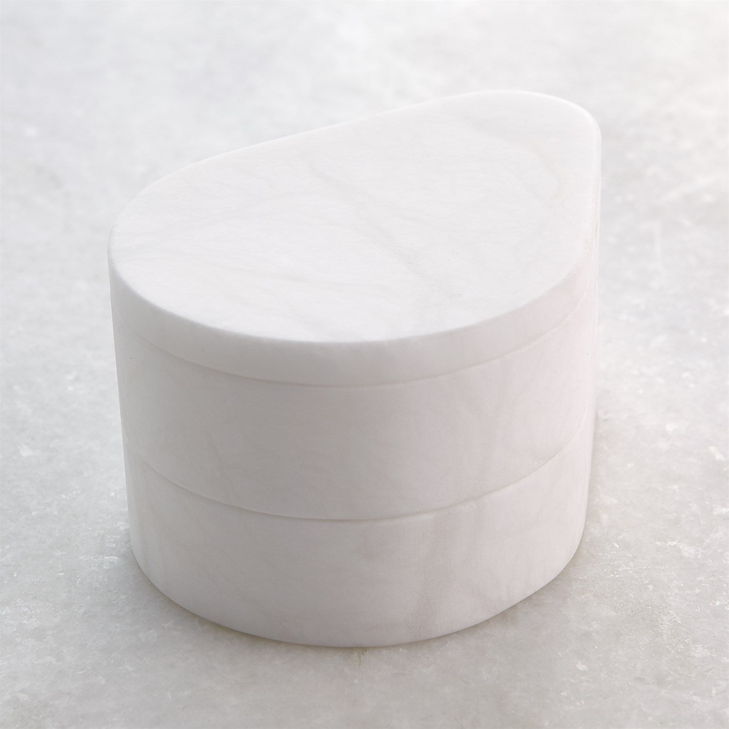 Global Views Swivel Alabaster Teardrop Double Box Clearance