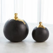 Global Views Dipped Golden Crackle Vase