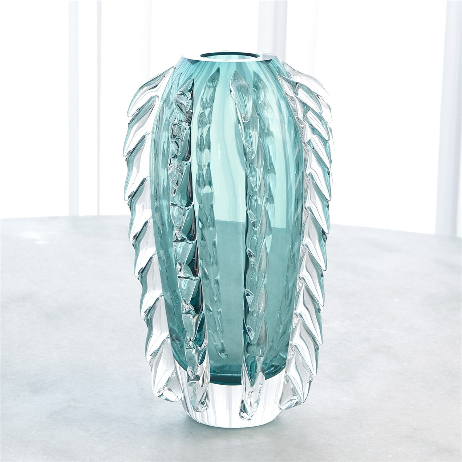 Global Views Azure Fringe Vase