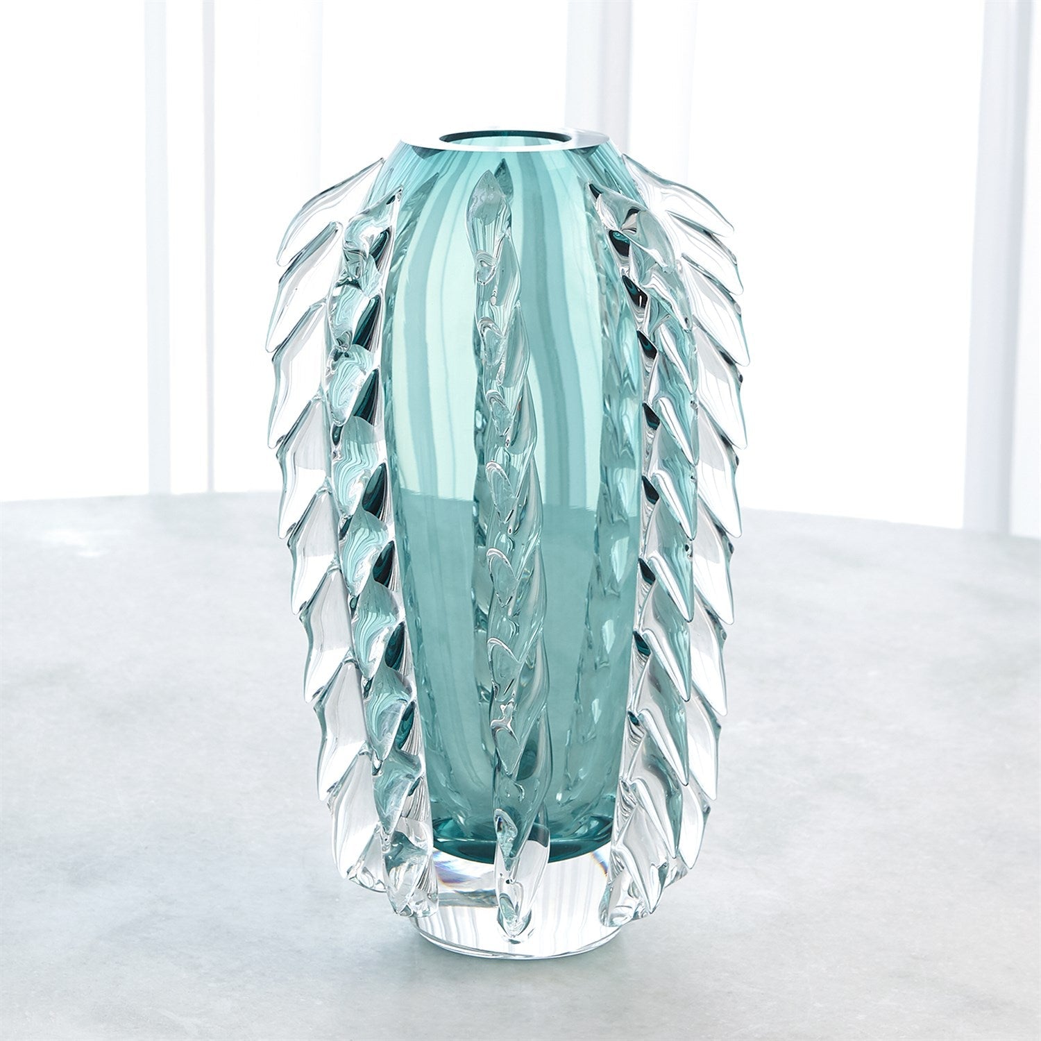 Global Views Azure Fringe Vase