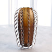 Global Views Tobacco Fringe Vase