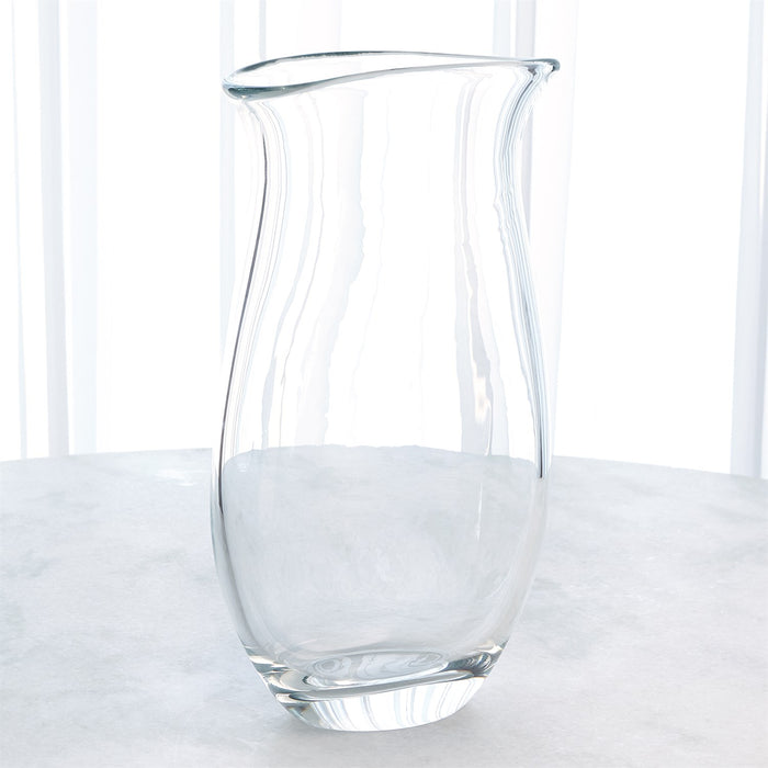 Global Views Giant Glass Vase - Clear