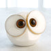 Global Views Alabaster Big Eyed Owl