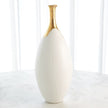 Global Views Dipped Golden Crackle Vase