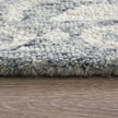 Feizy Belfort 8A27F Traditional Geometric Rug in Gray/White