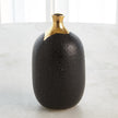 Global Views Dipped Golden Crackle Vase