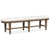 Magnussen Home Westbourne Dark Umber Bench