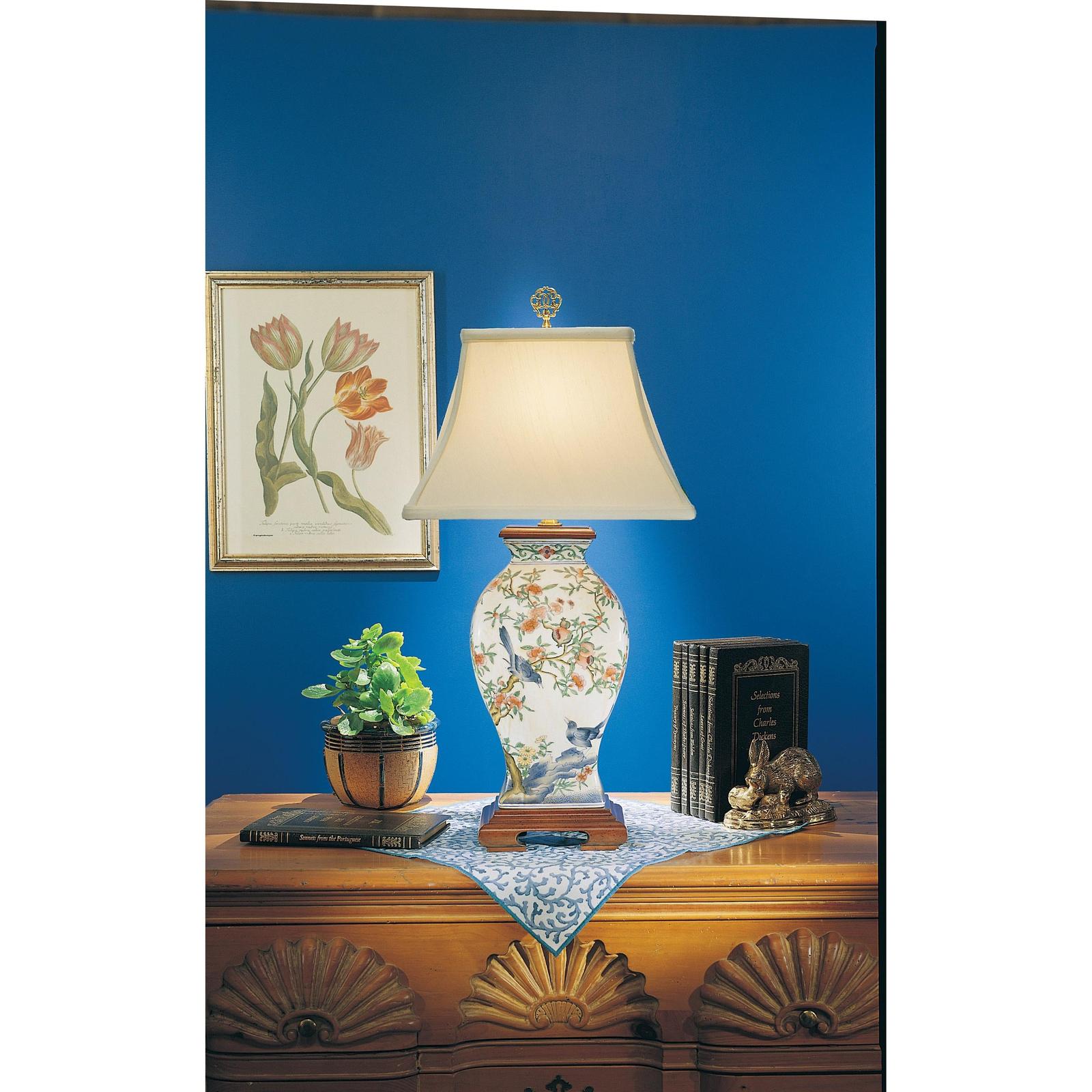 Wildwood Pom 'n Bird Table Lamp
