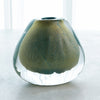 Global Views Green Gold Conical Vase