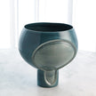 Global Views Azure Two Tone Pod Vase