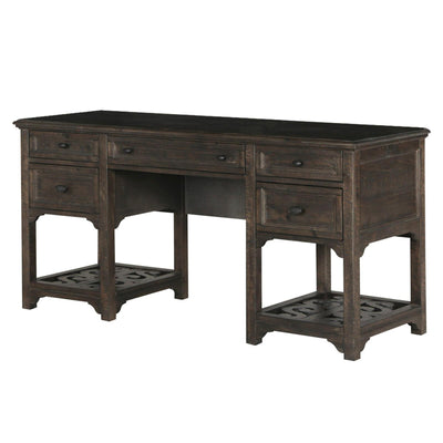 Magnussen Home Bellamy Peppercorn Desk Base