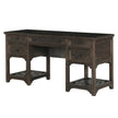 Magnussen Home Bellamy Peppercorn Desk Base