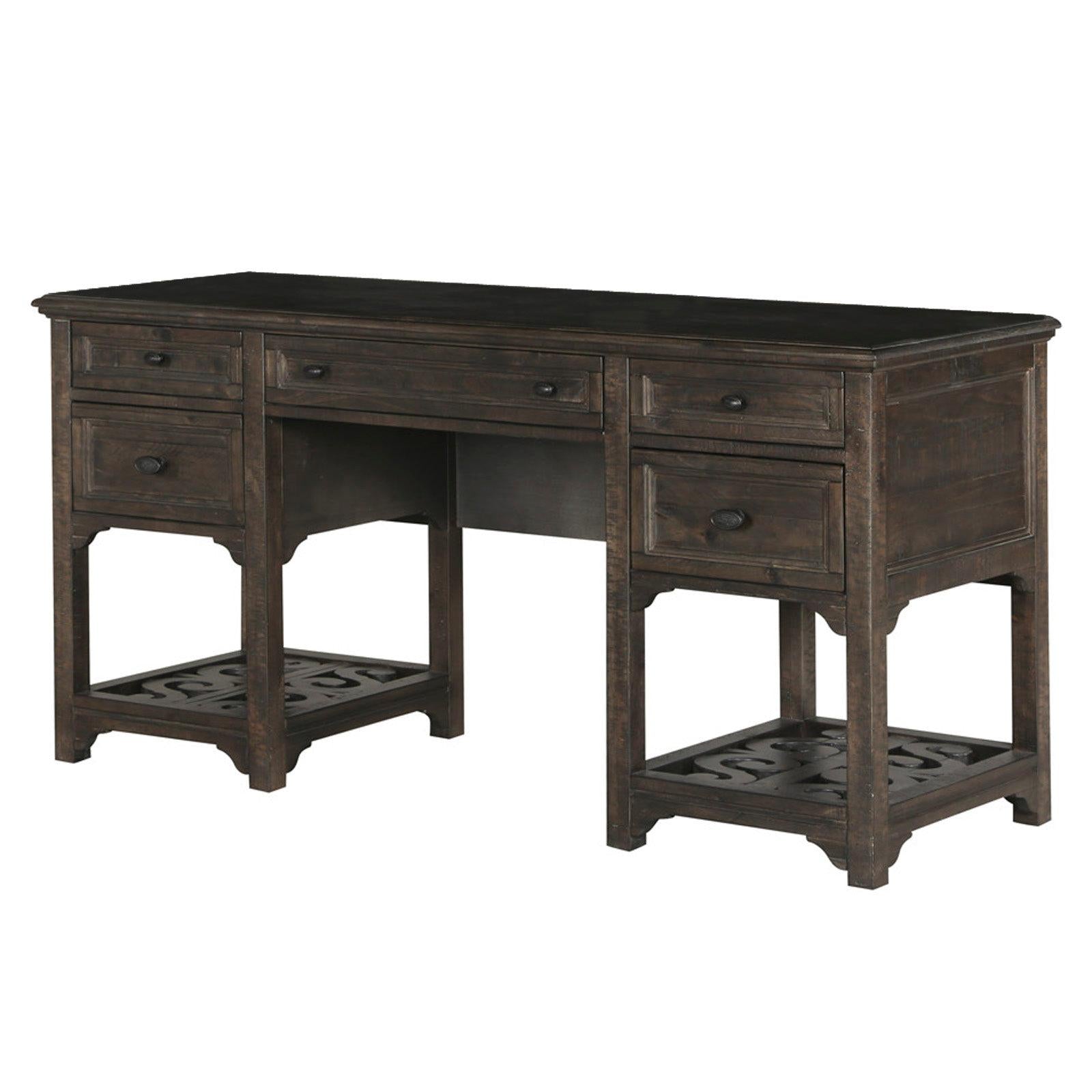 Magnussen Home Bellamy Peppercorn Desk Base