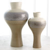 Global Views Cream Rises Swell Vase