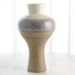 Global Views Cream Rises Swell Vase