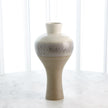 Global Views Cream Rises Swell Vase