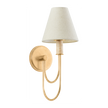 Hudson Valley Lighting Warrensburg 1 Light 6.5 inch Vintage Gold Leaf Wall Sconce Wall Light