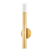 Hudson Valley Lighting Pali 1 Light 4.75 inch Aged Brass Wall Sconce Wall Light
