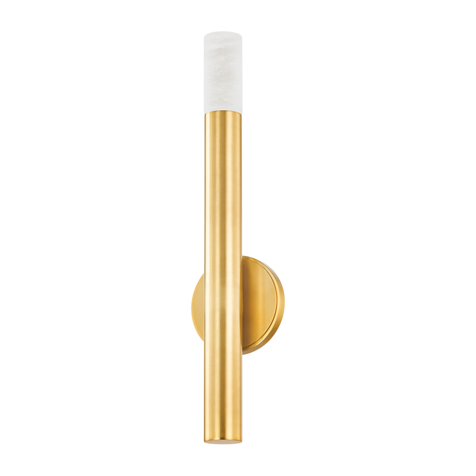 Hudson Valley Lighting Pali 1 Light 4.75 inch Aged Brass Wall Sconce Wall Light