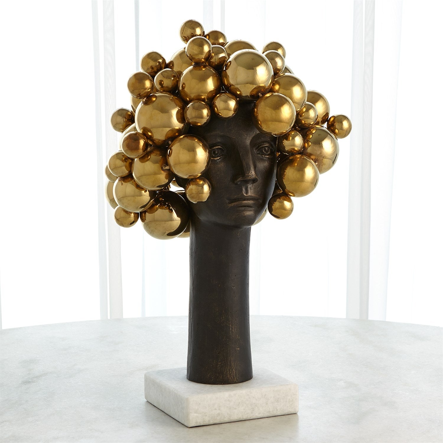 Global Views Brass Bubbles For Brains