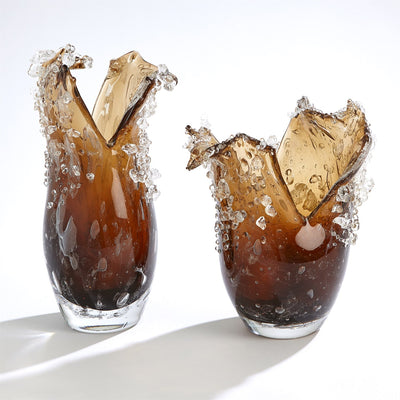 Global Views Tobacco Dual Wave Bowl