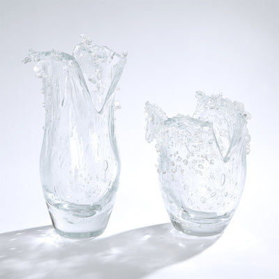 Global Views Clear Dual Wave Bowl Clearance