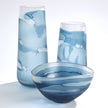 Global Views Glacier Vase & Bowl