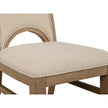 Magnussen Home Tristan Swiss Coffee Upholstered Side Chair Set of 2
