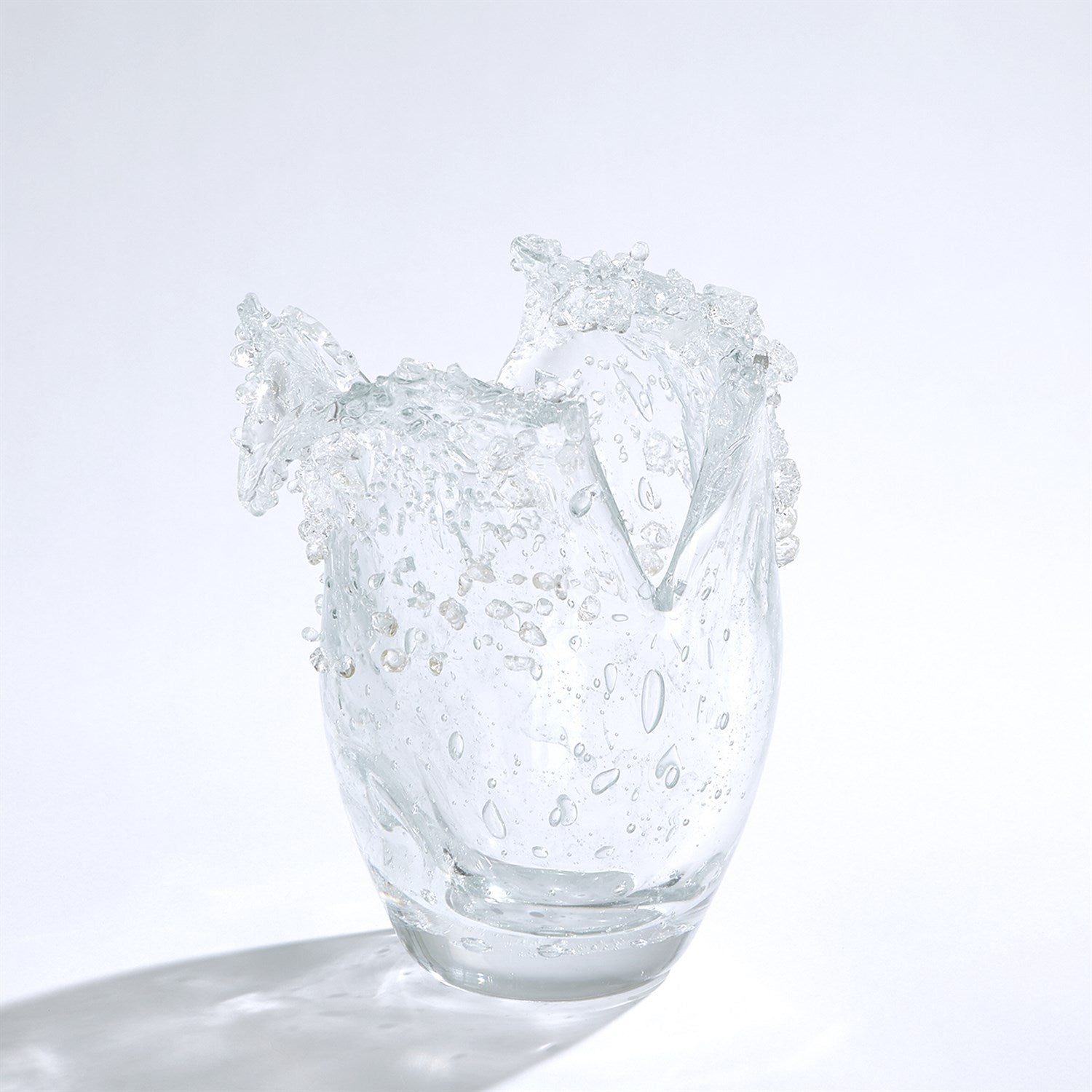 Global Views Clear Dual Wave Bowl Clearance