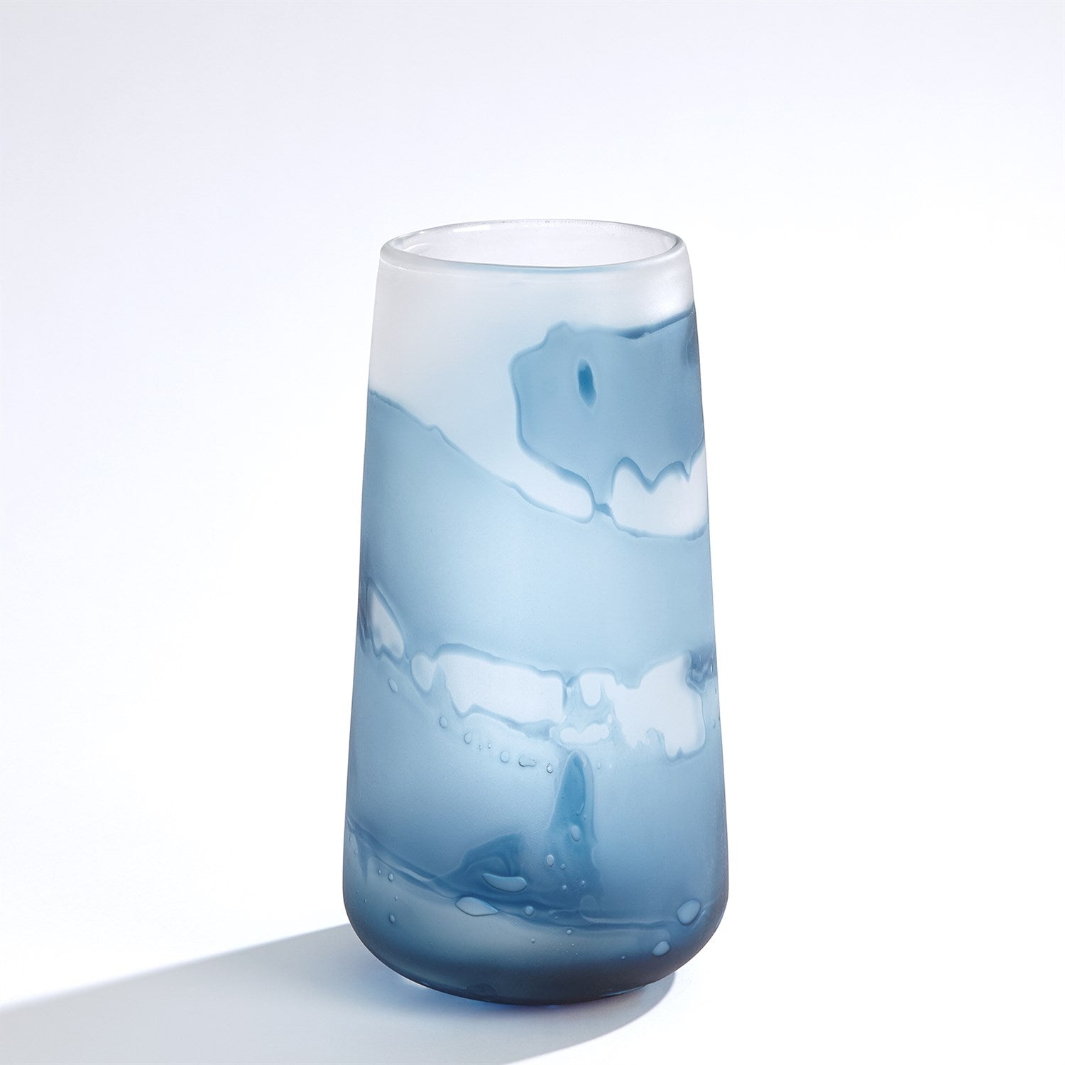 Global Views Glacier Vase & Bowl