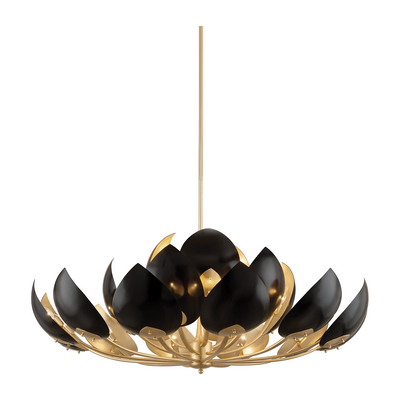 Hudson Valley Lighting Lotus 21 Light 54 inch Chandelier Ceiling Light
