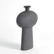 Global Views Black Stone Folk Vase
