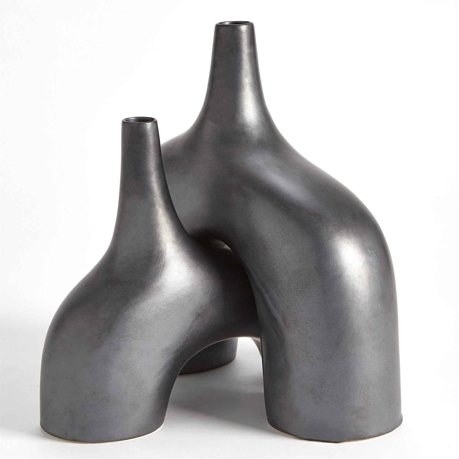 Global Views Black Stretch Vase
