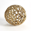 Global Views Antique Brass Jali Ball