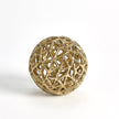 Global Views Antique Brass Jali Ball