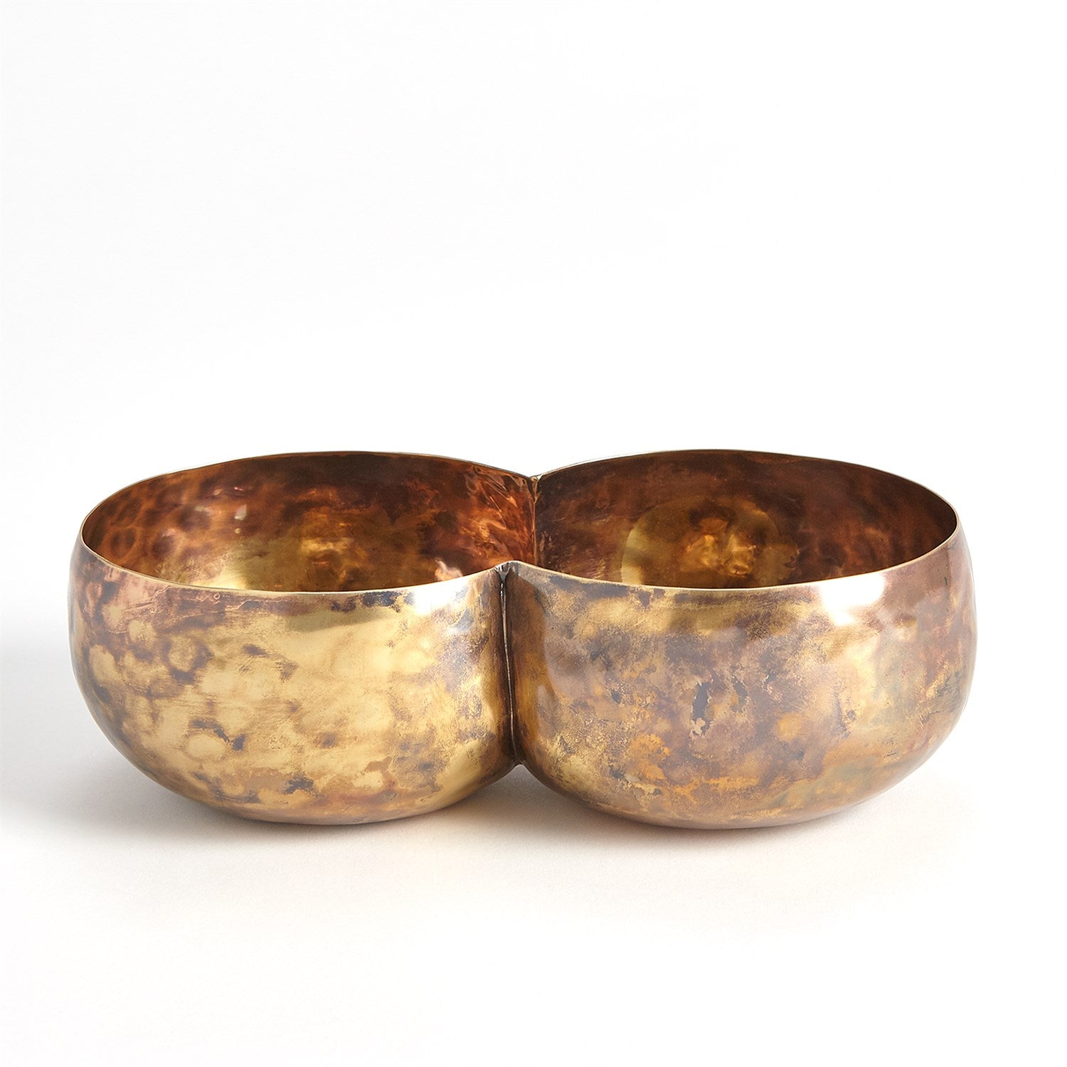 Global Views Burnt Brass Double Alchemy Container