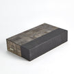Global Views Gilles Ribbed Horn Resin Box