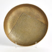 Global Views Linen Round Tray - Brass