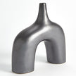 Global Views Black Stretch Vase