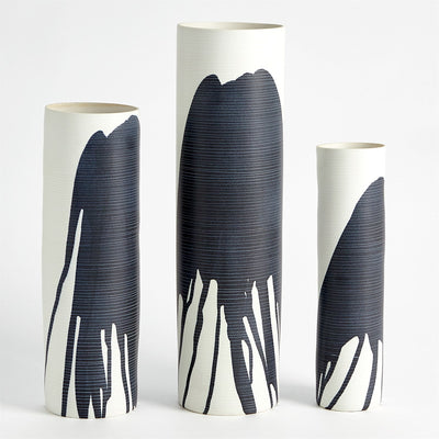 Global Views Ink Splatter Vase