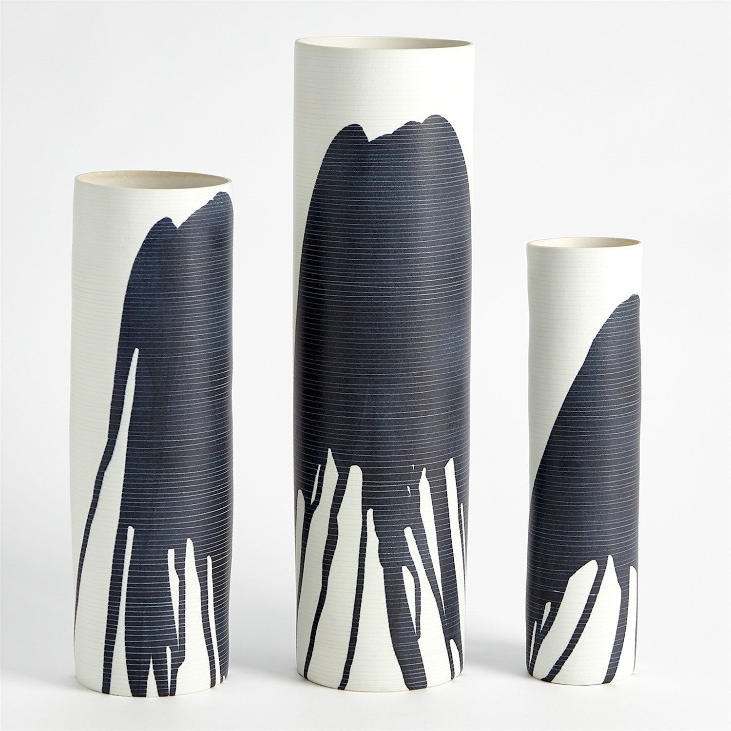 Global Views Ink Splatter Vase