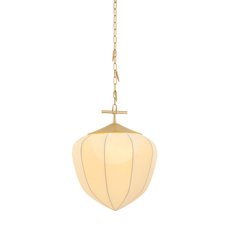 Corbett Hoshi 1 Light 24.75 inch Vintage Brass Pendant Ceiling Light