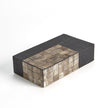 Global Views Gilles Ribbed Horn Resin Box