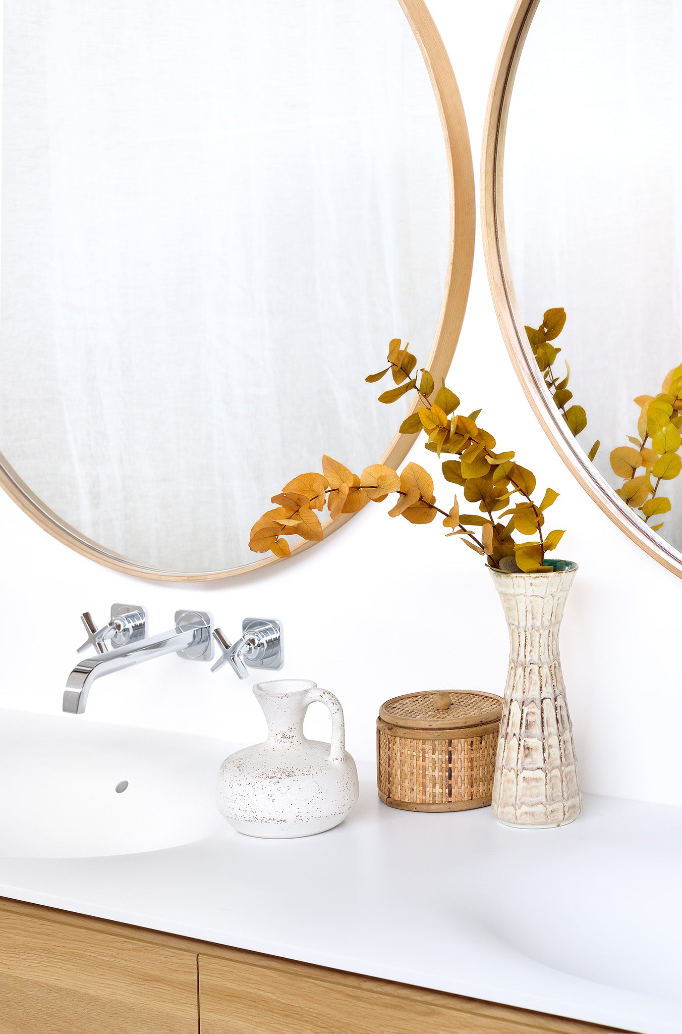 Ethnicraft Layers Wall Mirror