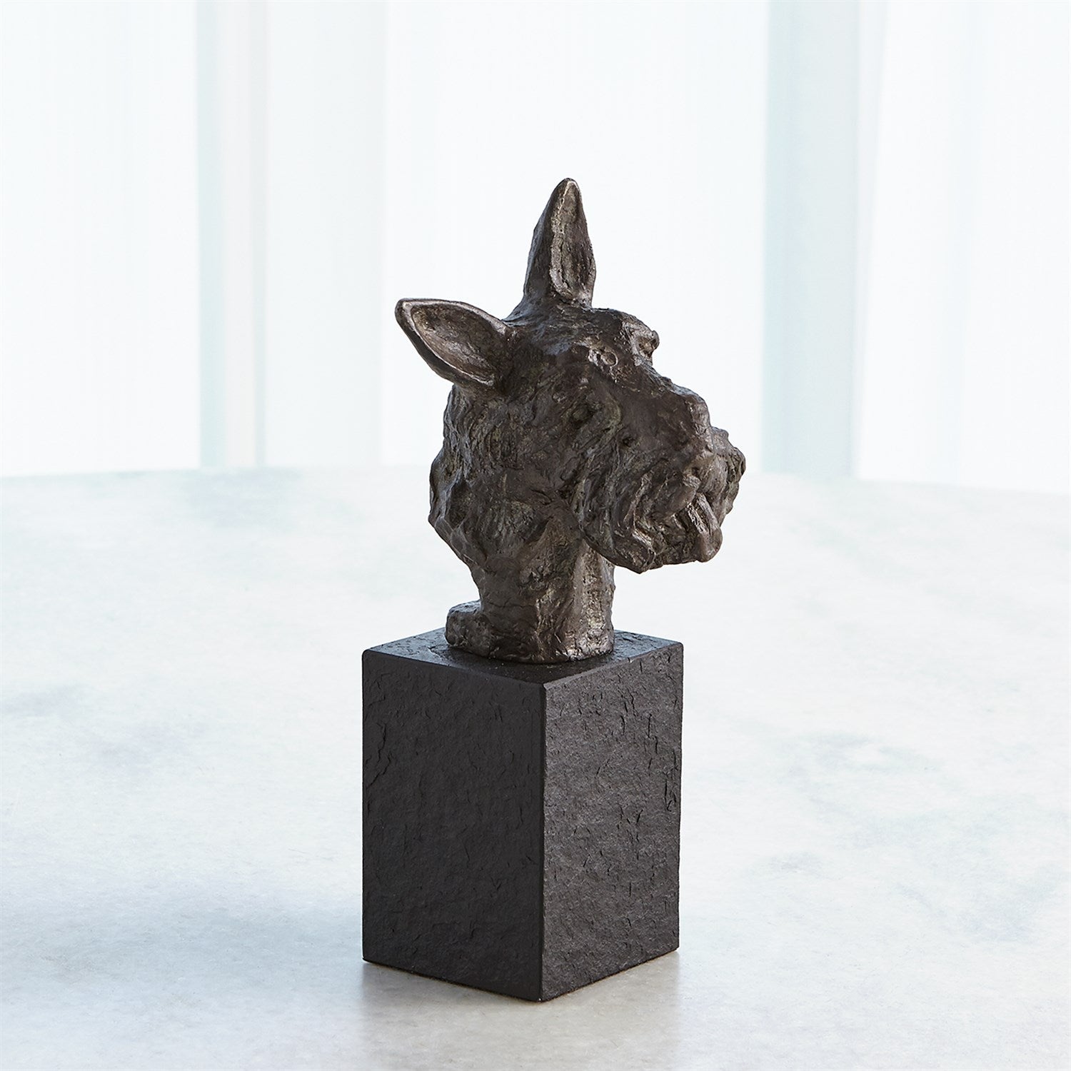 Global Views Bronze Scottish Terrier Sculpture