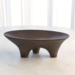 Global Views Bronze Opus Triple Leg Bowl