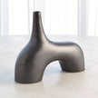 Global Views Black Stretch Vase