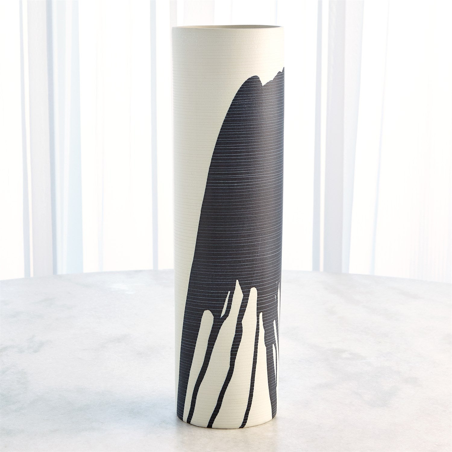 Global Views Ink Splatter Vase