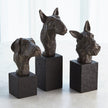 Global Views Bronze Scottish Terrier Sculpture